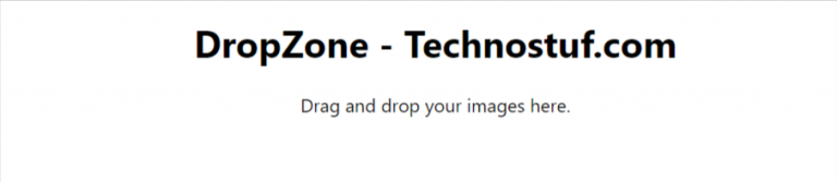 react-dropzone-example-technostuf